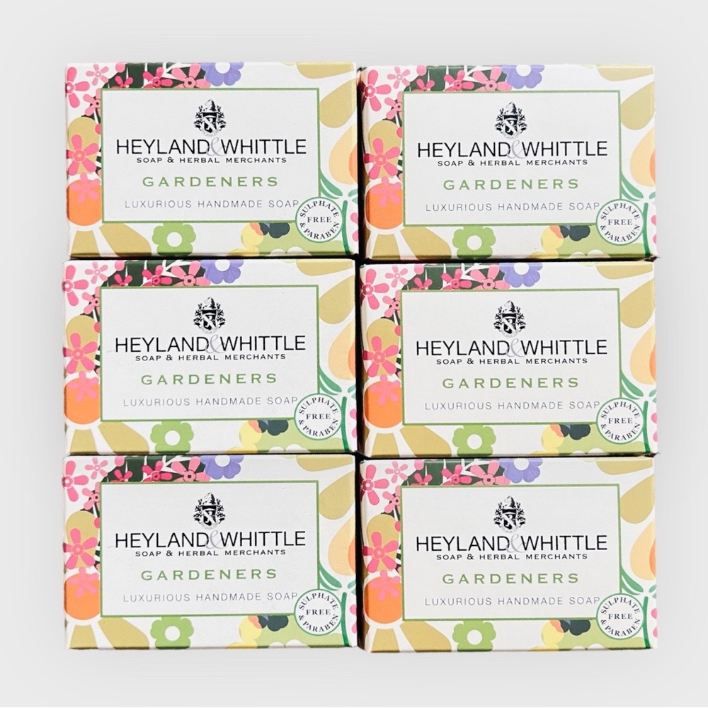 Heyland & Whittle | Gardeners Soap | Six (6) Bars | Handmade in England | $17